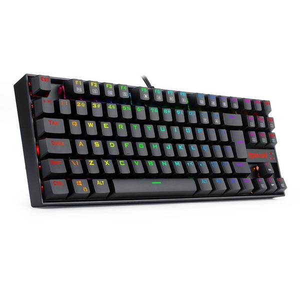 Imagem de Teclado Magnetico Gamer Redragon Kumara Pro RGB Preto Switch Brown - K552RGB-PRO (PT-BROW)