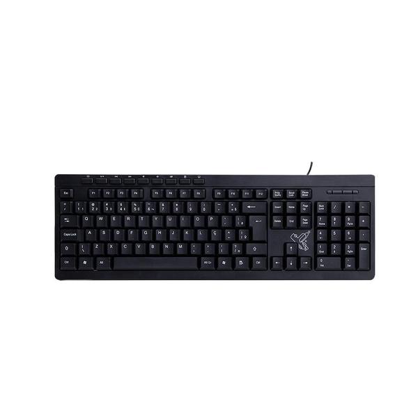 Imagem de Teclado Maxprint Multimídia SK-2030, USB, ABNT2, Preto - 60000142