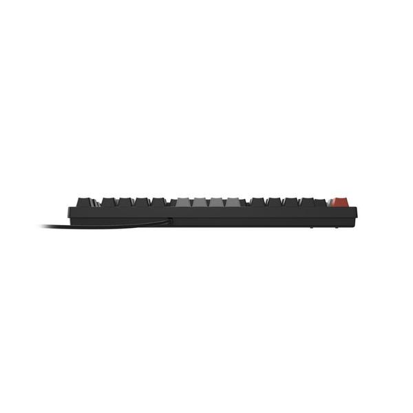 Imagem de Teclado Mecanico 75% Pcyes Kirin Black Vulcan - Switch Red - Led Rainbow - PTKR75RD