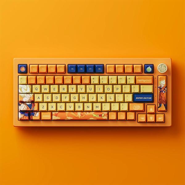 Imagem de Teclado Mecânico Akko Dragon Ball Super Goku 5075B Crystal