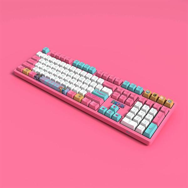 Imagem de Teclado Mecânico Akko One Piece Chopper 3108v2 Switch Pink