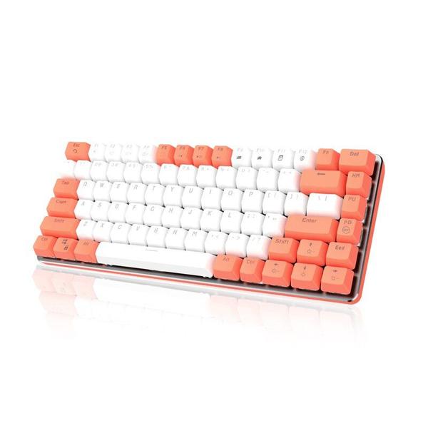 Imagem de Teclado mecânico com fio de 82 teclas, eixo marrom