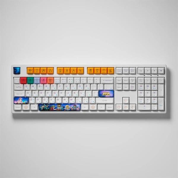 Imagem de Teclado Mecânico Gamer Akko Saint Seya, Switch CS Ocean Blue, N-Key, ANSI