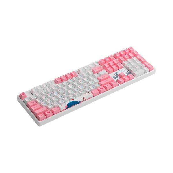 Imagem de Teclado Mecânico Gamer Akko Turnê Mundial Tóquio R2, Switch Gareton Pink, N-Key, ANSI