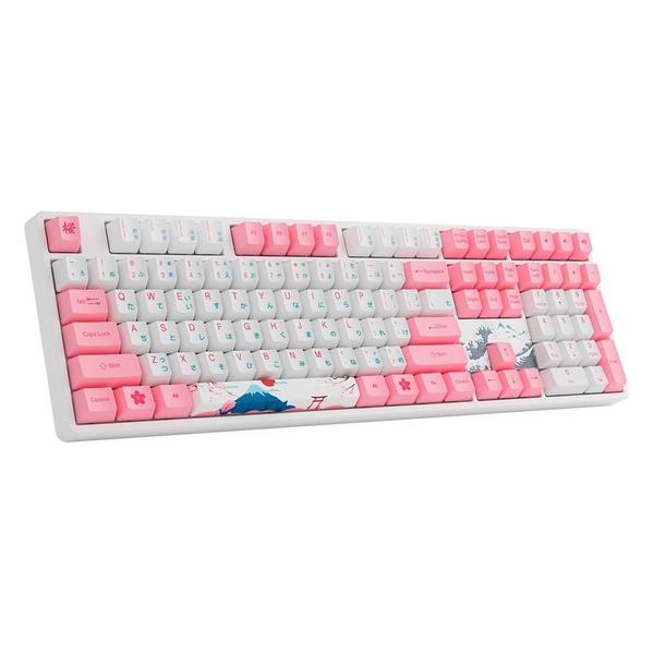 Imagem de Teclado Mecânico Gamer Akko Turnê Mundial Tóquio R2, Switch Gareton Pink, N-Key, ANSI