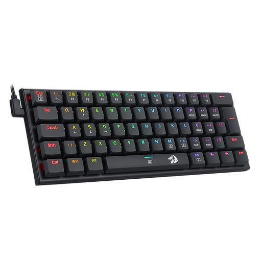 Imagem de Teclado Mecânico Gamer Anivia Preto Rgb Com Switch ul