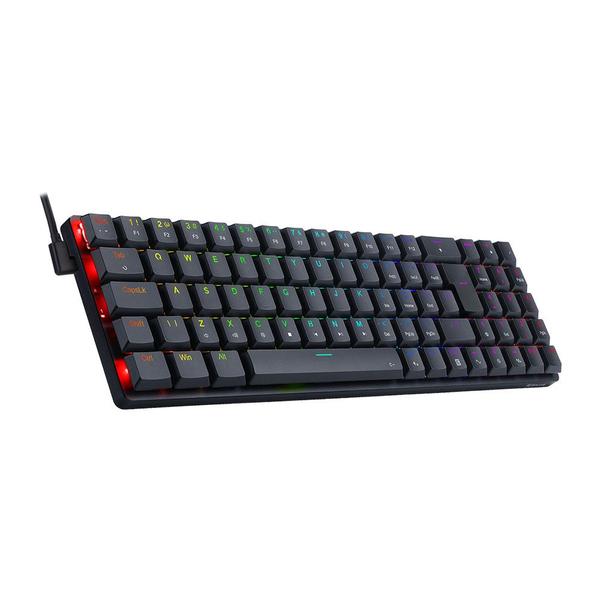 Imagem de Teclado mecanico gamer ashe rgb switch red redragon k626-kb-b preto