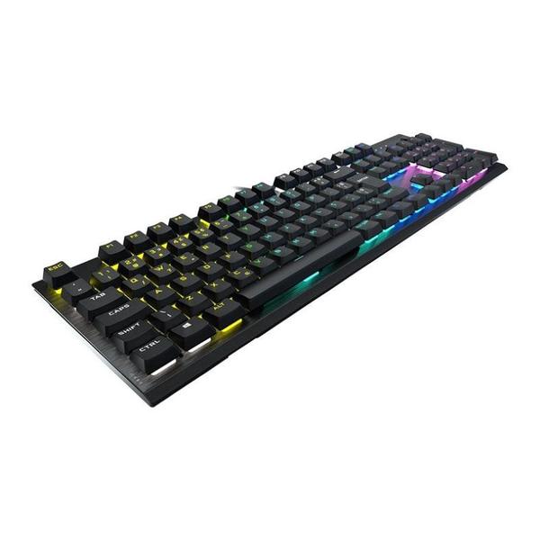 Imagem de Teclado Mecanico Gamer Corsair K60 RGB PRO Low Profile, ABNT2,  Switch Cherry MX Low Profile Speed, Preto, CH-910D018-BR