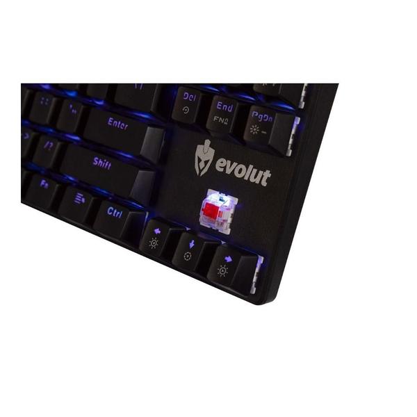 Imagem de Teclado Mecânico Gamer Evolut Shodan Rgb Eg-203Rg