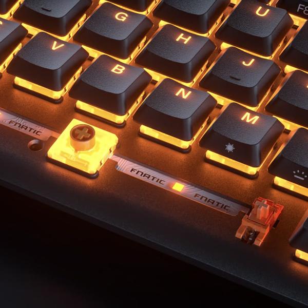 Imagem de Teclado mecanico gamer fnatic streak65 rgb preto - kb0005-001