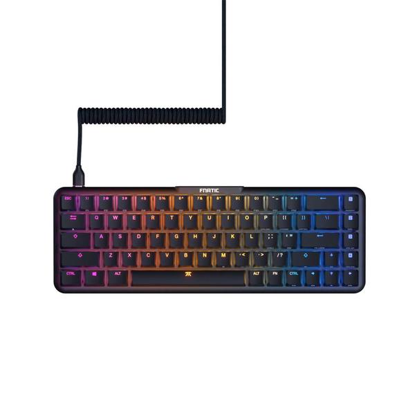 Imagem de Teclado mecanico gamer fnatic streak65 rgb preto - kb0005-001