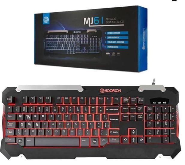 Teclado Mecânico Gamer Hoopson Rgb Imagem de Teclado Mecânico Gamer Hoopson Rgb