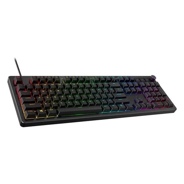 Imagem de Teclado Mecânico Gamer HyperX Alloy Rise GKBD, RGB, Switches linear, Anti-Ghosting, Preto - 7G7A3AA