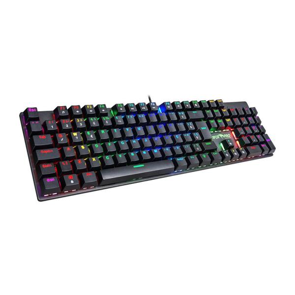 Imagem de Teclado Mecânico Gamer Mamba Viper Pro Switch Azul RGB