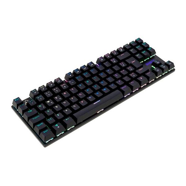 Imagem de Teclado Mecanico Gamer Mancer Ghoul MK2, RGB, ABNT2, Switch Huano Marrom, Preto, MCR-GHM2-RGB01BW