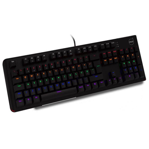 Imagem de Teclado Mecanico Gamer Predator Dazz para Jogo PC com Cabo Usb Rgb Switch Laser Rainbow Led