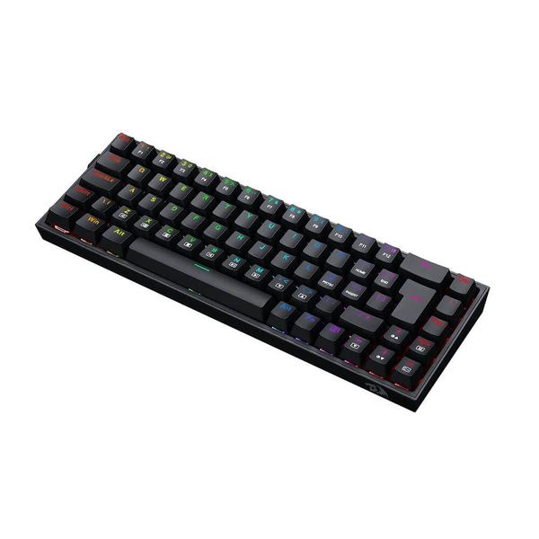 Imagem de Teclado Mecânico Gamer Redragon Castor RGB Switch Azul Removíveis - K631-RGB (PT-BLUE)