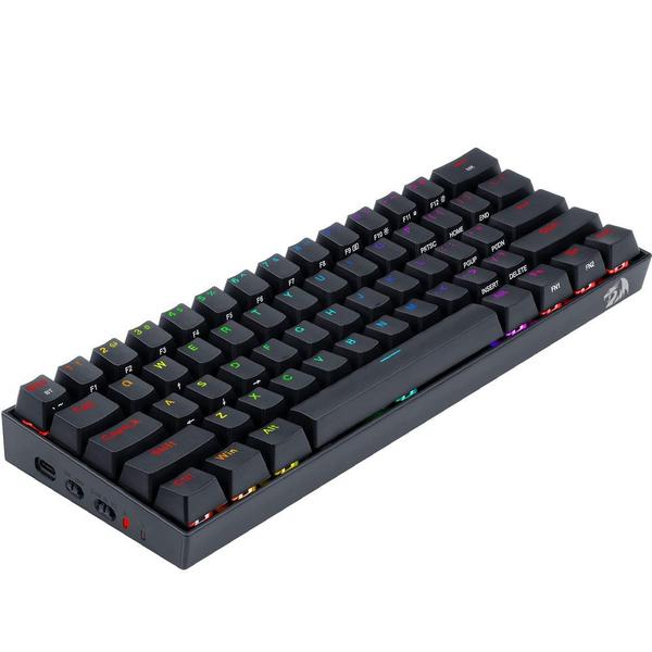 Imagem de Teclado Mecanico Gamer Redragon Draconic Pro K530-RGB-Pro - Preto (Ingles)