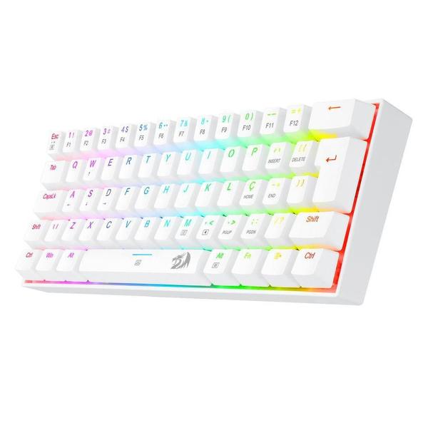 Imagem de Teclado Mecânico Gamer Redragon Dragonborn, Rgb, 60%, Switch