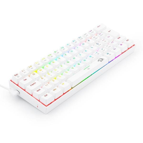 Imagem de Teclado Mecânico Gamer Redragon Dragonborn, Rgb, 60%, Switch