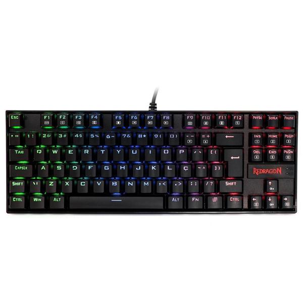 Imagem de Teclado Mecânico Gamer Redragon Kumara, RGB, Switch Outemu Black, PT - K552RGB-1 (PT-BLACK)