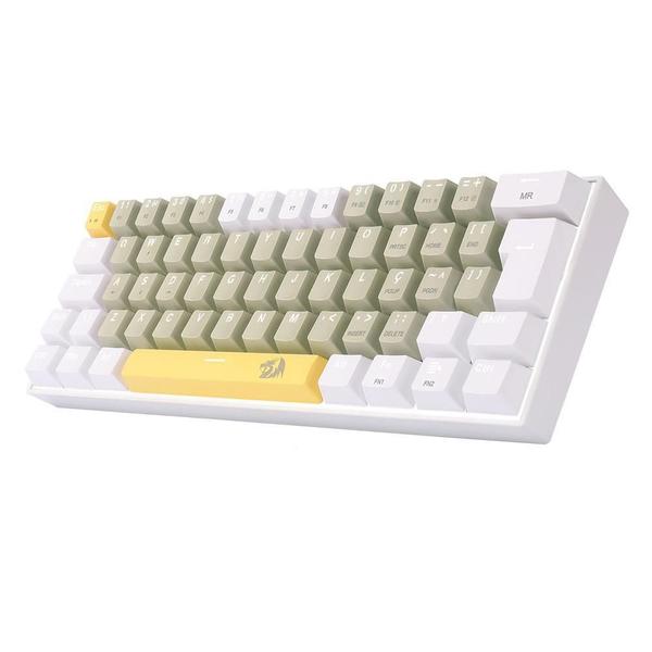 Imagem de Teclado Mecânico Gamer Redragon Lakshmi Sunshine Led Branco