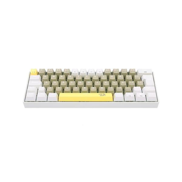 Imagem de Teclado Mecânico Gamer Redragon Lakshmi Sunshine Led Branco