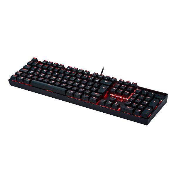 Imagem de Teclado Mecanico Gamer Redragon Mitra Preto SWITCH BROWN K551-1