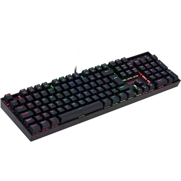 Imagem de Teclado Mecânico Gamer Redragon Mitra, RGB, Switch Outemu Blue, ABNT2, Preto - K551RGB-1 (PT-BLUE)