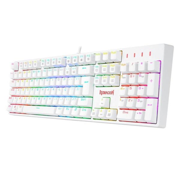 Imagem de Teclado Mecânico Gamer Redragon Surara Pro RGB, Switch Marrom, ABNT2, , Branco K582W-RGB (PT-BROWN)