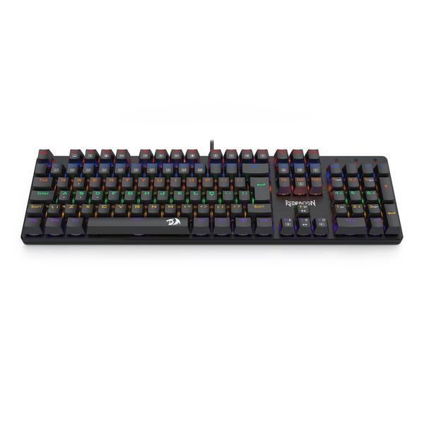 Imagem de Teclado Mecânico Gamer Redragon Valheim RGB Switch Azul K608