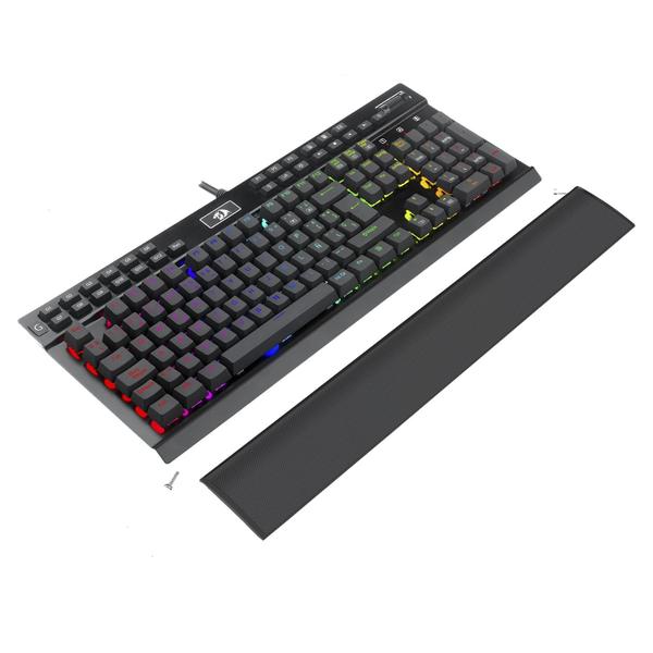 Imagem de Teclado Mecanico Gamer Redragon Yama K550W-1-SP / RGB - Preto