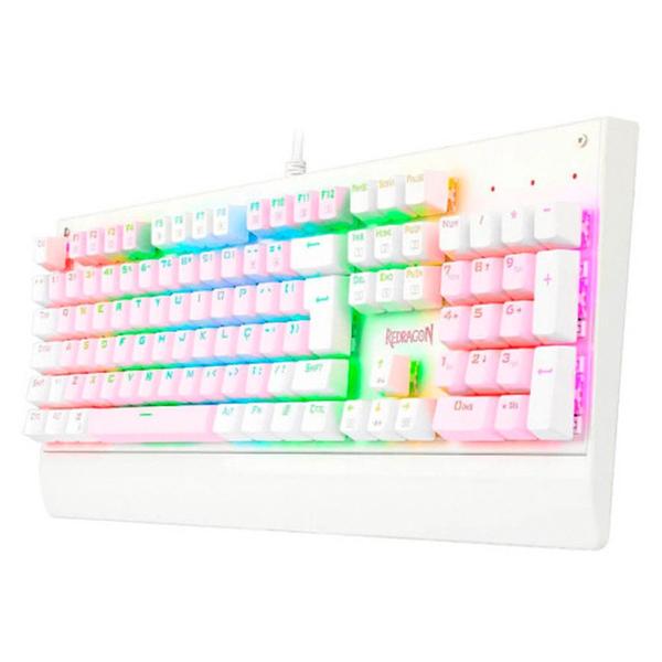 Imagem de Teclado Mecânico Kala Bubblegum Switch Marrom RGB Redragon