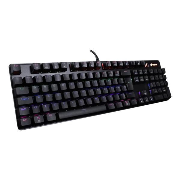 Imagem de Teclado Mecanico Oex Typhoon Tc606 Outemu Brown