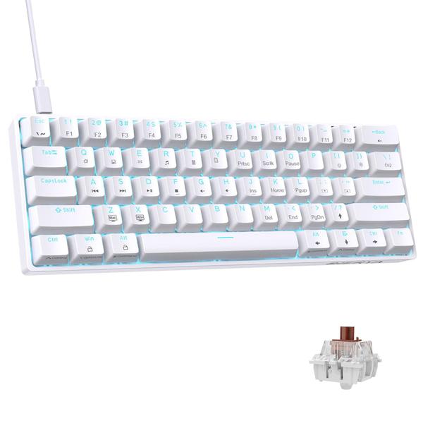 Imagem de Teclado Mecânico para Games DIERYA DK61SE 60% com LED