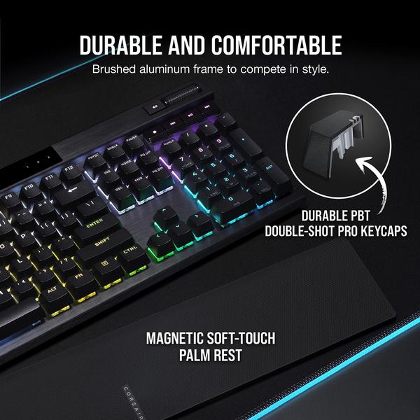 Imagem de Teclado mecânico para jogos Corsair K70 RGB PRO Cherry MX Brown