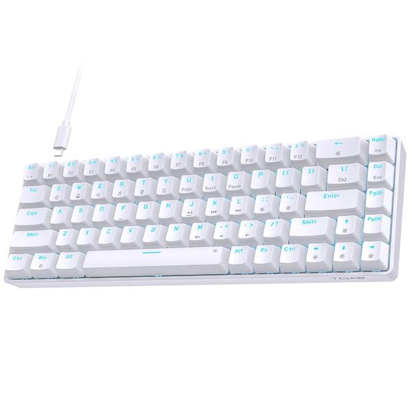 Imagem de Teclado mecânico para jogos TMKB T68SE 60% com luz de fundo LED