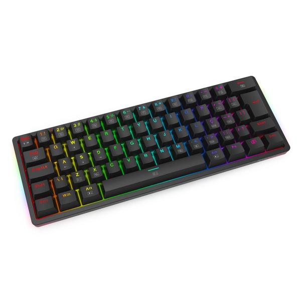 Imagem de Teclado Mecânico Redragon Akali RGB Preto Switch Brown