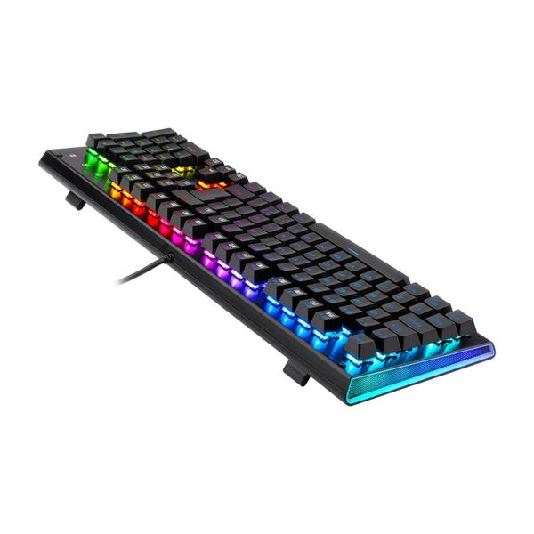 Imagem de Teclado Mecânico Redragon Aryaman RGB V2 Switch Marrom USB-C ABNT2 Preto - K569RGB