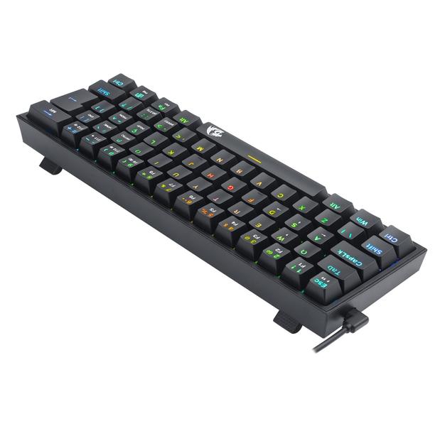 Imagem de Teclado Mecânico Redragon Fizz Preto Rgb Switch Blue