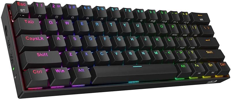 Imagem de Teclado mecânico Redragon K530 Pro Draconic 60% RGB