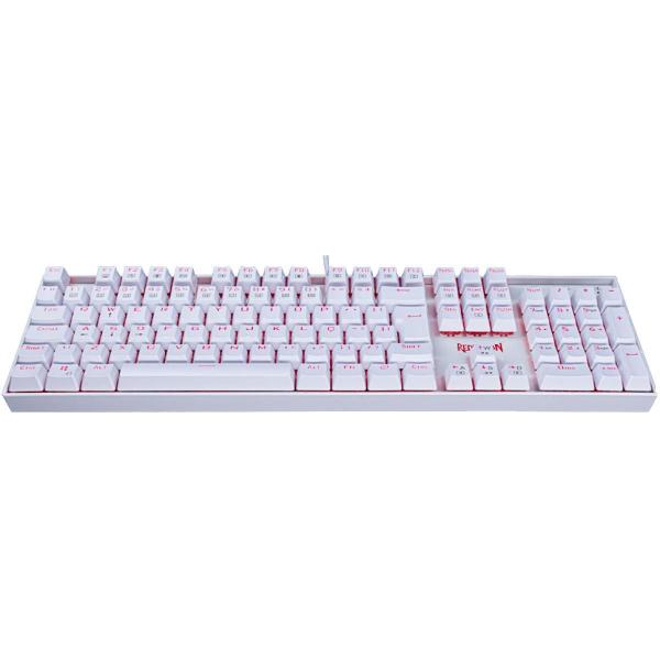 Imagem de Teclado Mecânico Redragon Mitra Lunar Led Switch Blue Abnt2