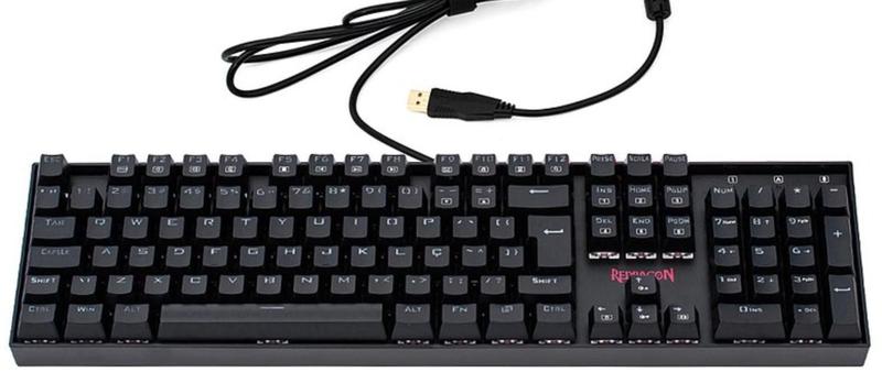 Imagem de Teclado Mecânico Redragon Mitra Single Color Switch Red