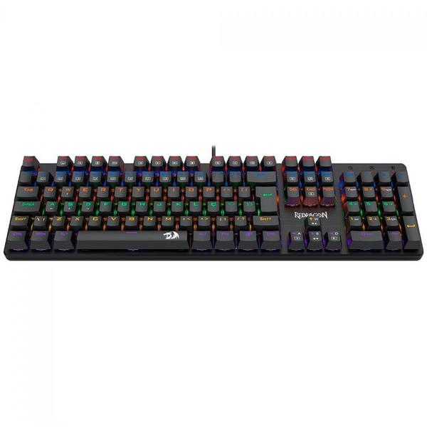 Imagem de Teclado Mecânico Rgb Redragon Valheim Switch Marrom K608-R