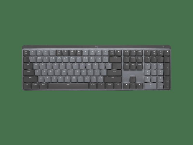 Imagem de Teclado Mecânico Sem Fio Logitech MX Mechanical Tactile 920-010760