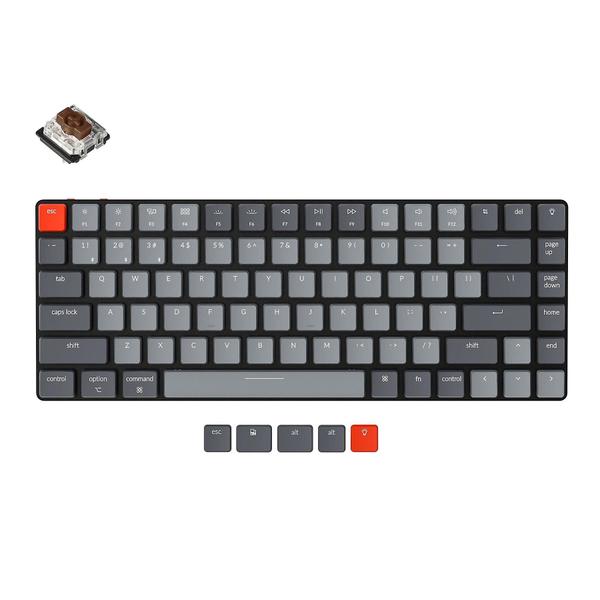 Imagem de Teclado mecânico sem fio ultrafino Keychron K3 A V1