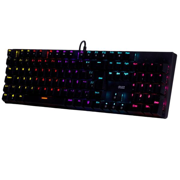 Imagem de Teclado Mecânico Switch Blue Orion Essential Usb Preto Dazz