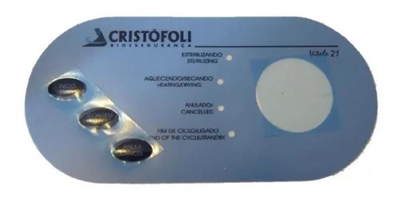 Imagem de Teclado Membrana Autoclave Cristófoli Vitale 12/21 Analógica