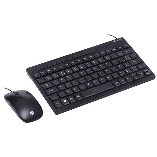 Imagem de Teclado Mini Chocolate E Mouse Usb Corp Flat Abnt2/1200Dpi Homologação: 25481602799