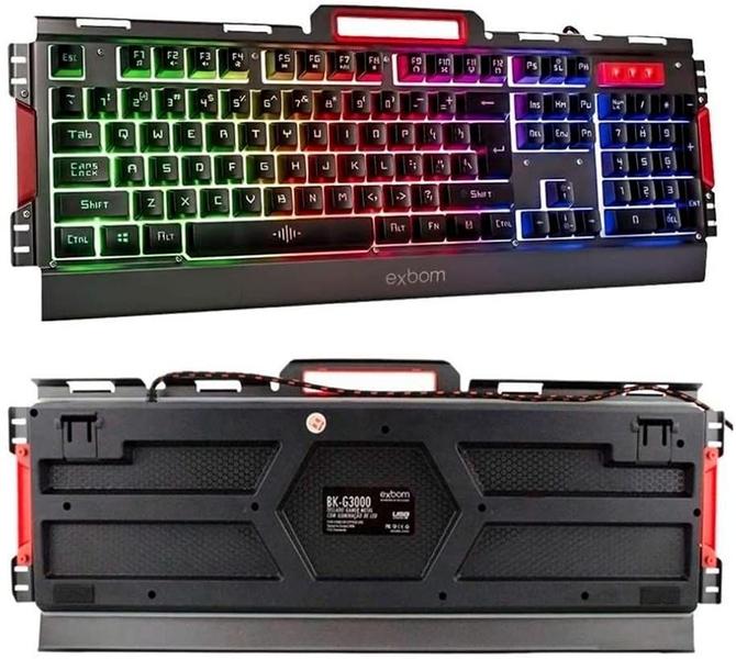 Teclado+mouse Combo Exbom BK-G3000 Combo Imagem de Teclado+mouse Combo Exbom BK-G3000 Combo